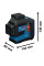 Лазерний нівелір Bosch GLL 80-33 G Professional, в кейсі