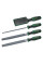Набір напилків Bosch 200 мм / 8" з щіткою, 4 шт