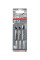 Пиляльне полотно для лобзика Bosch T 101 B Clean for Wood 100 мм, 3 шт