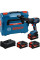 Акумуляторний ударний дриль-шуруповерт Bosch Expert EXSB 18V-150, з акб 2х8 Ah, 1х5.5 Ah та з/п GAL 12V/18V-80 в кейсі L-Boxx 136