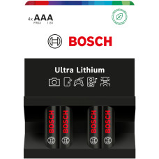 Мізинчикова батарейка Bosch Ultra Lithium AAA (FR03) 1200 mAh 4 шт FR03UL4B/00