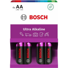 Пальчикова батарейка Bosch Ultra Alkaline AA (LR6) 2950 mAh 4 шт LR6UA4B/00