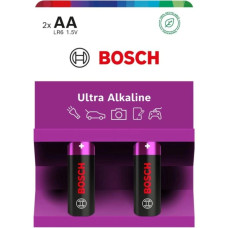 Пальчикова батарейка Bosch Ultra Alkaline AA (LR6) 2950 mAh 2 шт LR6UA2B/00