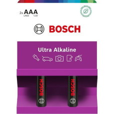 Мізинчикова батарейка Bosch Ultra Alkaline AAA (LR03) 1320 mAh 2 шт LR03UA2B/00