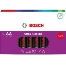 Пальчикова батарейка Bosch Ultra Alkaline AA (LR6) 2950 mAh 10 шт LR6UA10B/00