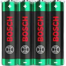 Мізинчикова батарейка Bosch Super Alkaline AAA (LR03) 1300 mAh 4 шт LR03SA4F/00