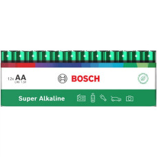 Пальчикова батарейка Bosch Super Alkaline AA (LR6) 2900 mAh 12 шт LR6SA12F/00