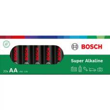 Пальчикова батарейка Bosch Super Alkaline AA (LR6) 2900 mAh 20 шт LR6SA20P/00