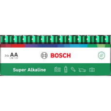Пальчикова батарейка Bosch Super Alkaline AA (LR6) 2900 mAh 24 шт LR6SA24F/00