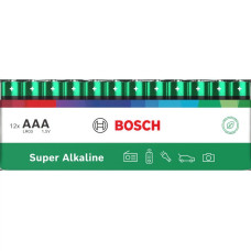 Мізинчикова батарейка Bosch Super Alkaline AAA (LR03) 1300 mAh 12 шт LR03SA12F/00
