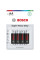 Пальчикова батарейка Bosch Super Heavy Duty AA (R6) 650 mAh 4 шт R6SHD4B/00