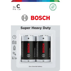 Батарейка Bosch Super Heavy Duty C (R14) 1860 mAh 2 шт R14SHD2B/00