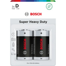Батарейка Bosch Super Heavy Duty D (R20) 3970 mAh 2 шт R20SHD2B/00