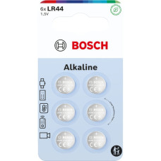 Батарейка-кнопка Bosch Alkaline LR44 (357) 100 mAh 6 шт LR44B6/00