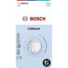 Батарейка-кнопка Bosch Lithium CR2016 80 mAh CR2016B1/00