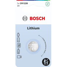 Батарейка-кнопка Bosch Lithium CR1220 40 mAh CR1220B1/00