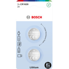 Батарейка-кнопка Bosch Lithium CR1620 70 mAh 2 шт CR1620B2/00