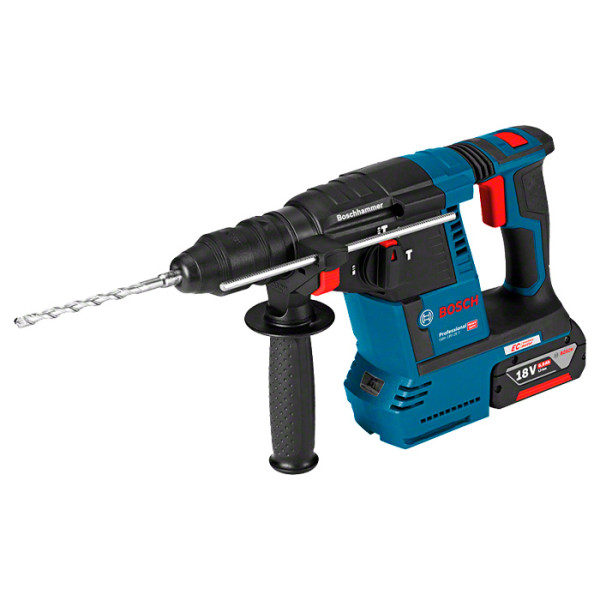 Акумуляторний перфоратор Bosch GBH 18V-26 F Professional, 2 акб 18 V 6 Ah і з/п GAL 1880 CV, у кейсі