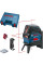 Лазерний нівелір Bosch GCL 2-50 Professional, з тримачем RM 1 і 3 батарейками, в кейсі