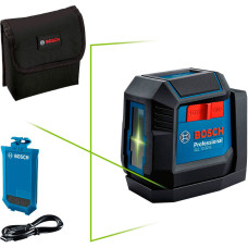 Лазерний нівелір Bosch GLL 12-22G Professional з акб USB-C BA 3.7 В 1.0 А, з чохлом