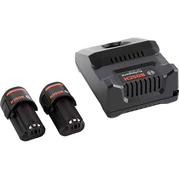 Набір 2 акумулятора Bosch GBA 12V 2.0AH, зарядний пристрій GAL 12V-40