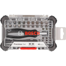 Набір біт Bosch Precision Set зі стандартною та прецизійною рукоятками, 42 шт