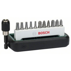 Набір біт Bosch Standard з універсальним магнітним тримачем, 12 шт