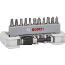 Набір біт Bosch Extra Hard з тримачем, 12 шт
