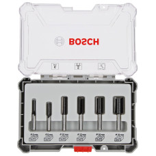 Набір пазових фрез Bosch 8 мм, 6 шт