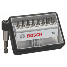 Набір біт Bosch Robust Line Extra-Hart Torx 25 мм, 9 шт, у кейсі