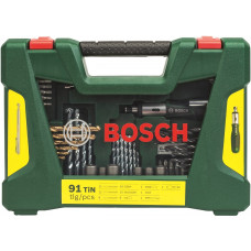 Набір приладдя для свердління та загвинчування Bosch V-Line, 91 шт
