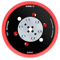 Шліфувальна пластина з отворами Bosch Expert Multihole medium, 125 мм