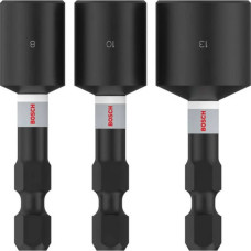 Набір ударних головок Bosch PRO Nutseter Impact, 3 шт