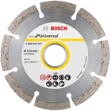 Алмазний диск відрізний Bosch ECO for Universal 115x2x22.23 мм